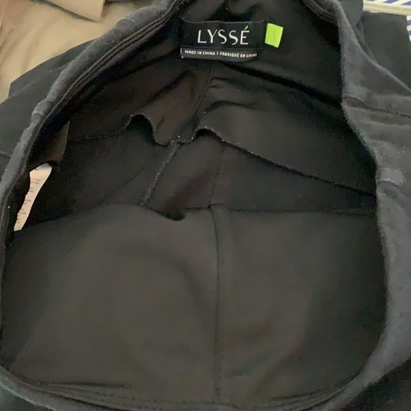 Lysse hip & belly slimming high waist stretch twill jeggings zipper ankle EUC - Picture 7 of 9